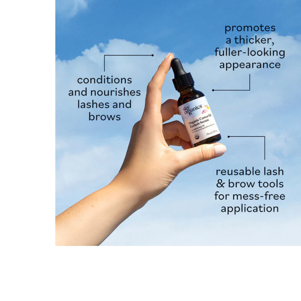 ORGANIC CASTOR OIL EYELASH SERUM
