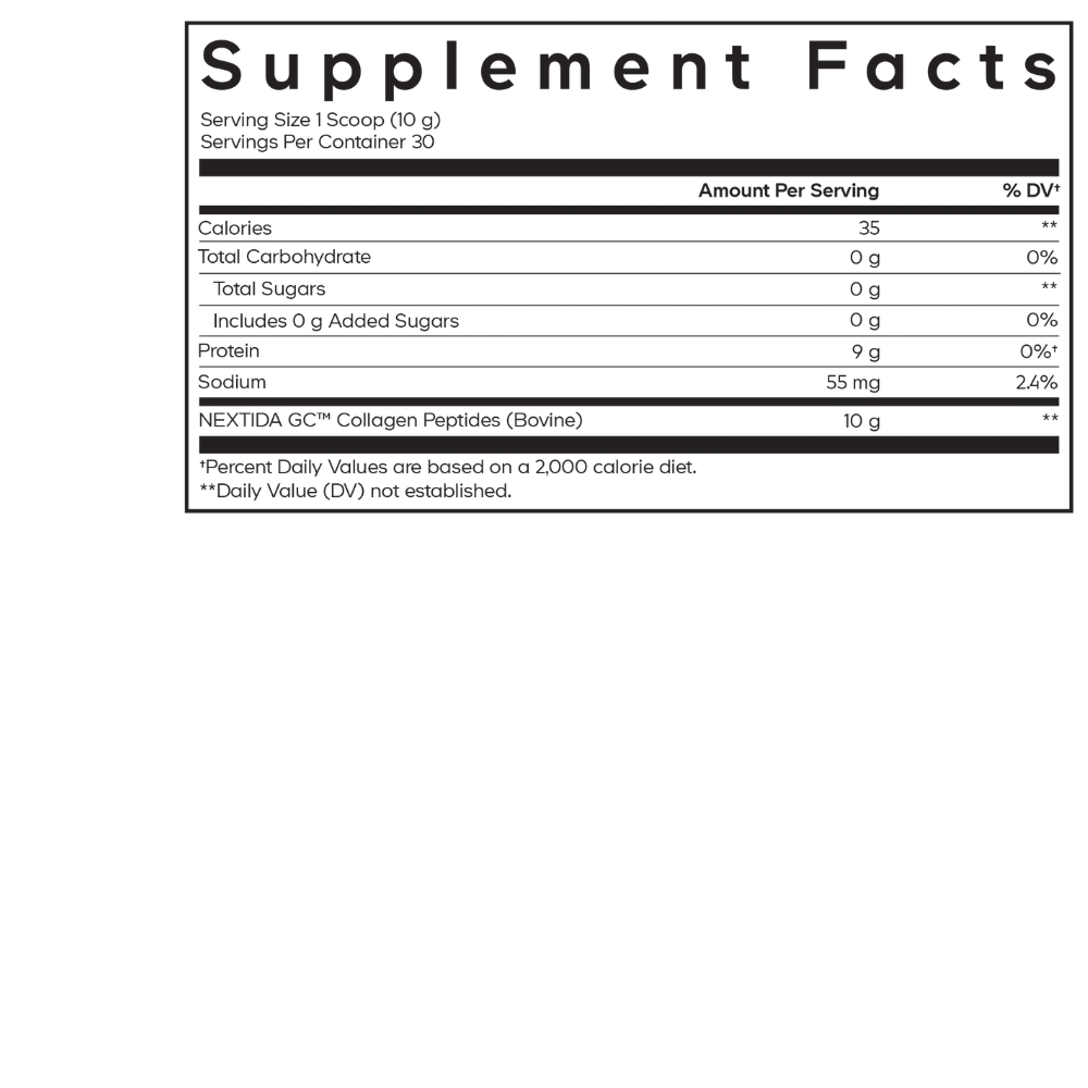 GLP-1 COLLAGEN PEPTIDES UNFLAVORED