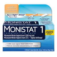 Thumbnail for MONISTAT 1-Day Treatment Combination Pack