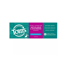 Thumbnail for Fluoride-Free Antiplaque & Whitening Peppermint Natural Toothpaste