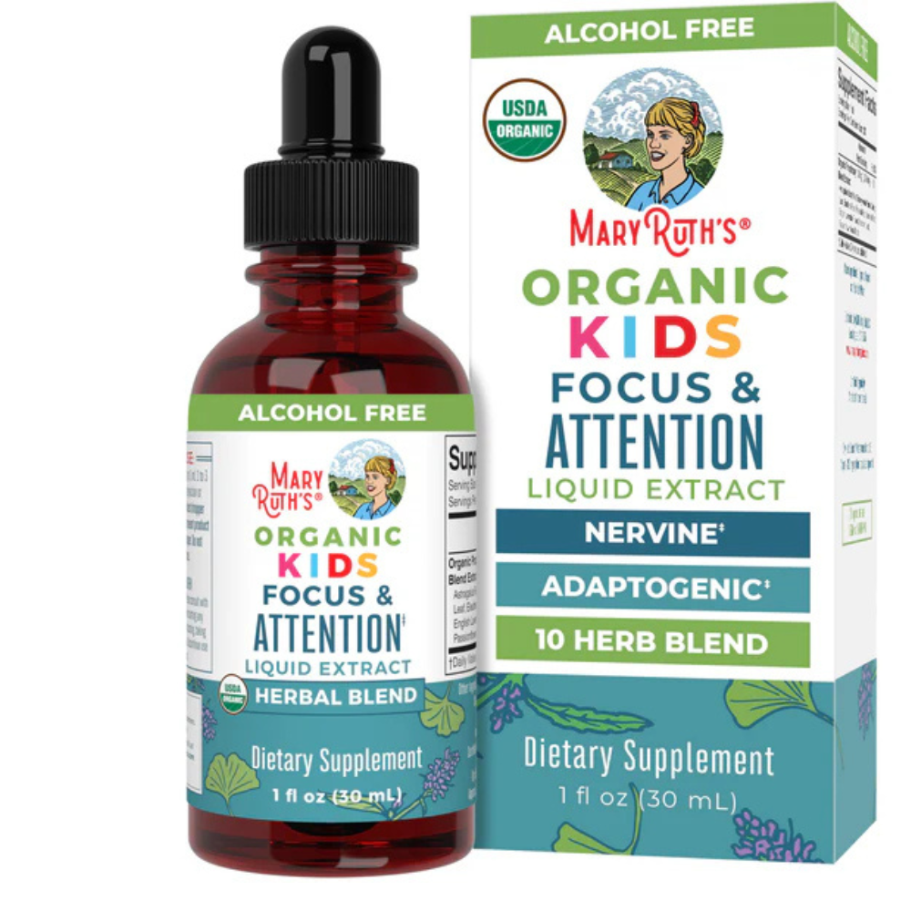 Organic Kids Focus & Attention Liquid Drops