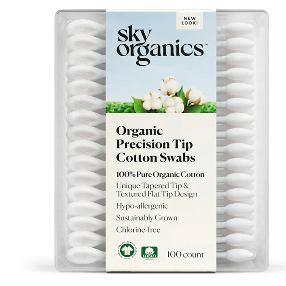 ORGANIC BABY COTTON SWABS
