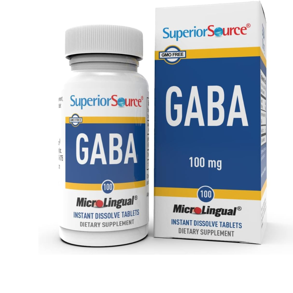 GABA (Gamma-Aminobutyric Acid) 100 mg