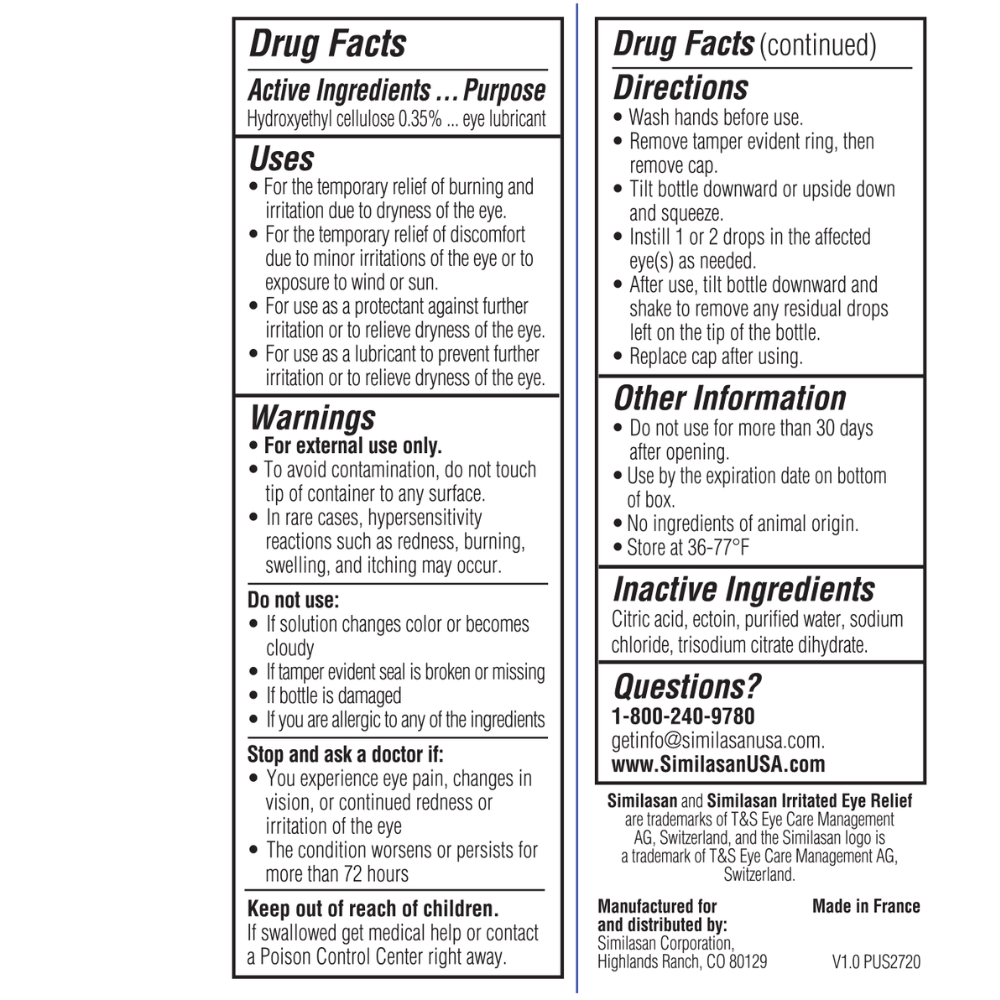 IRRITATED EYE RELIEF