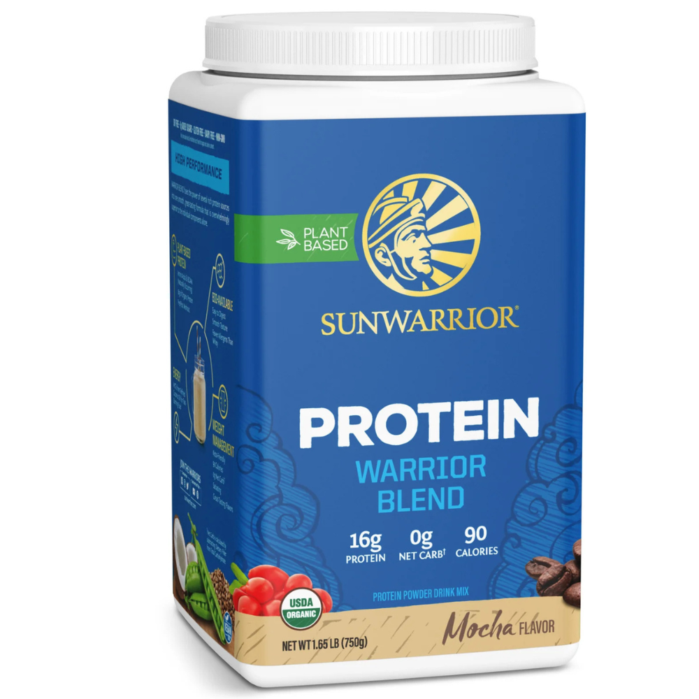 Warrior Blend Organic Protein Powder, Mocha