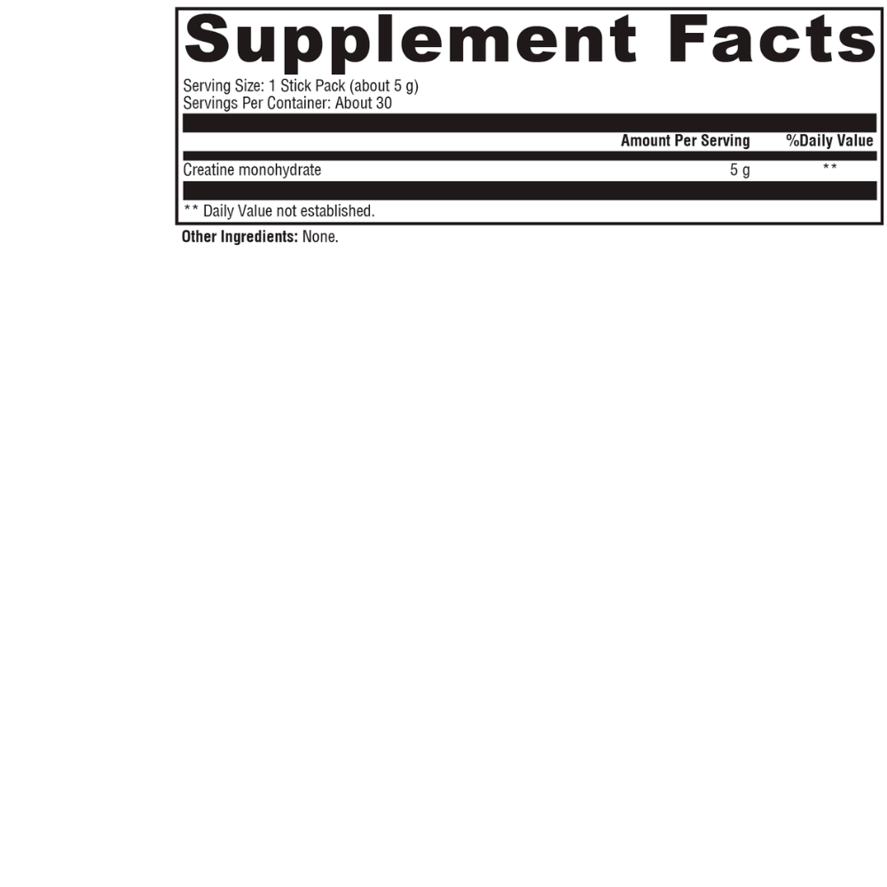 Creatine Athletix 30 Single Servings