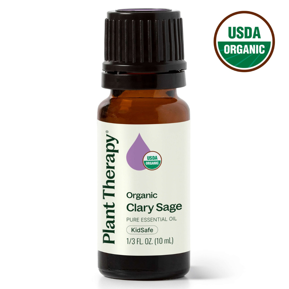Aceite esencial de salvia sclarea orgánico