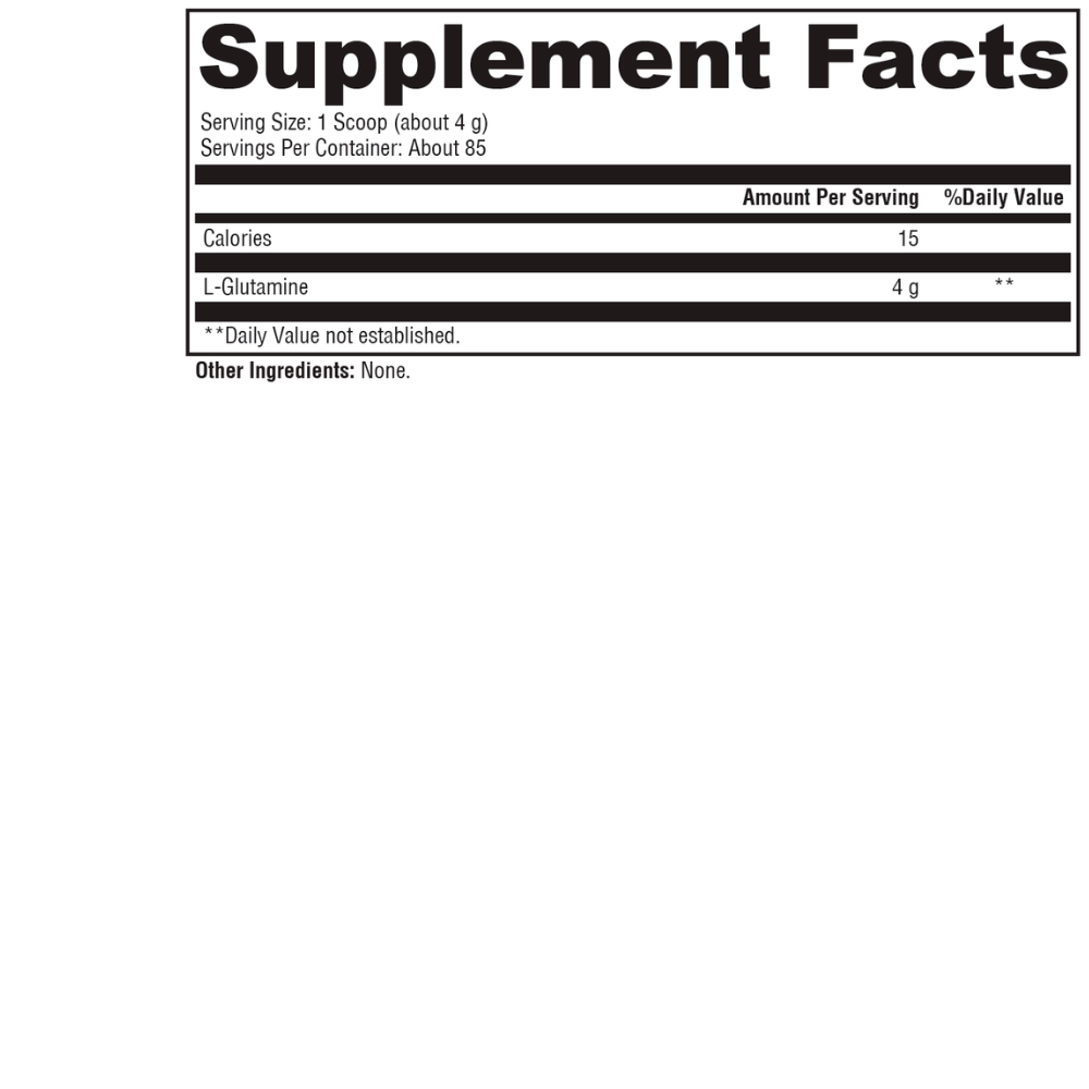 L-Glutamine, 85 Servings
