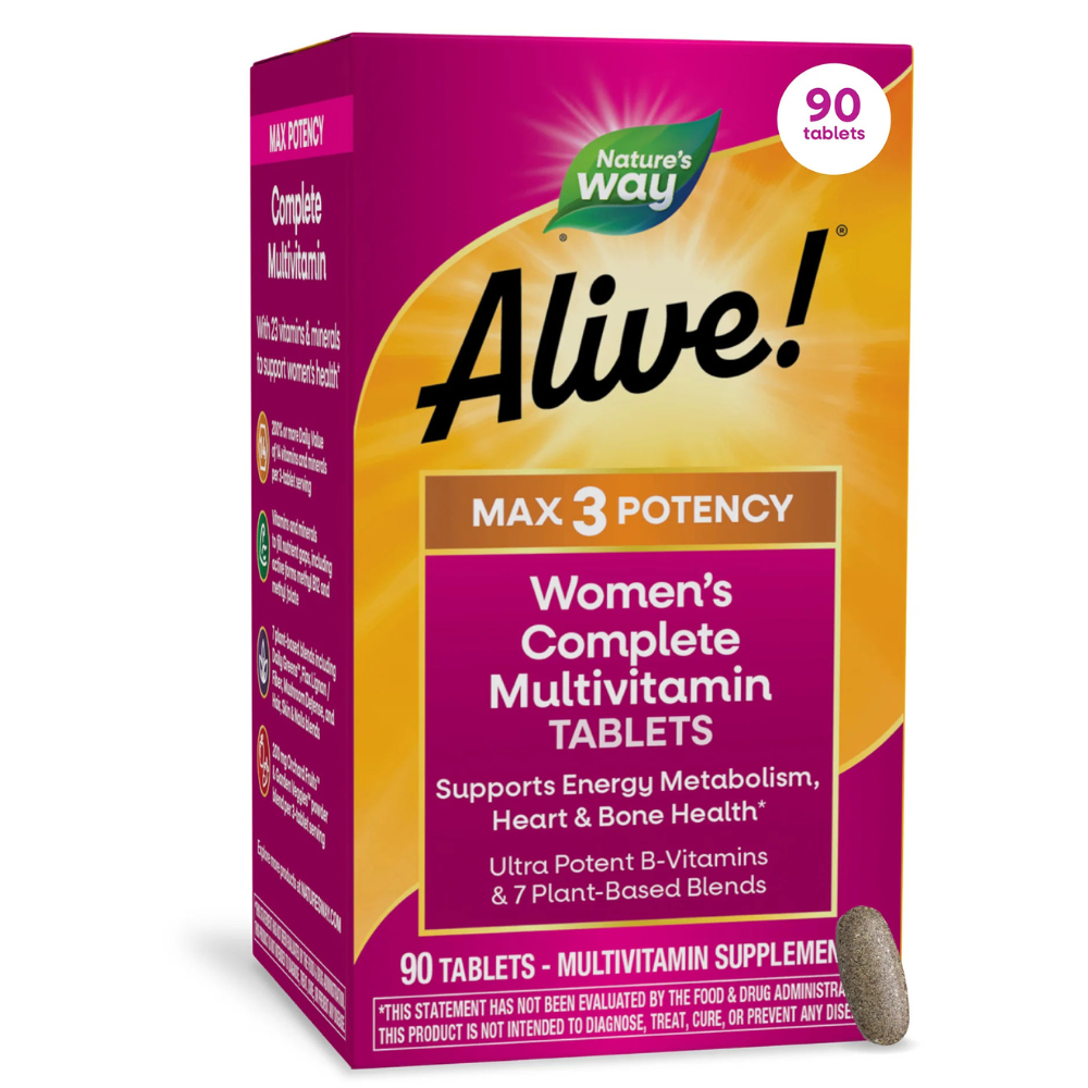 Alive! Max3 Potency Women's Complete Multivitamin