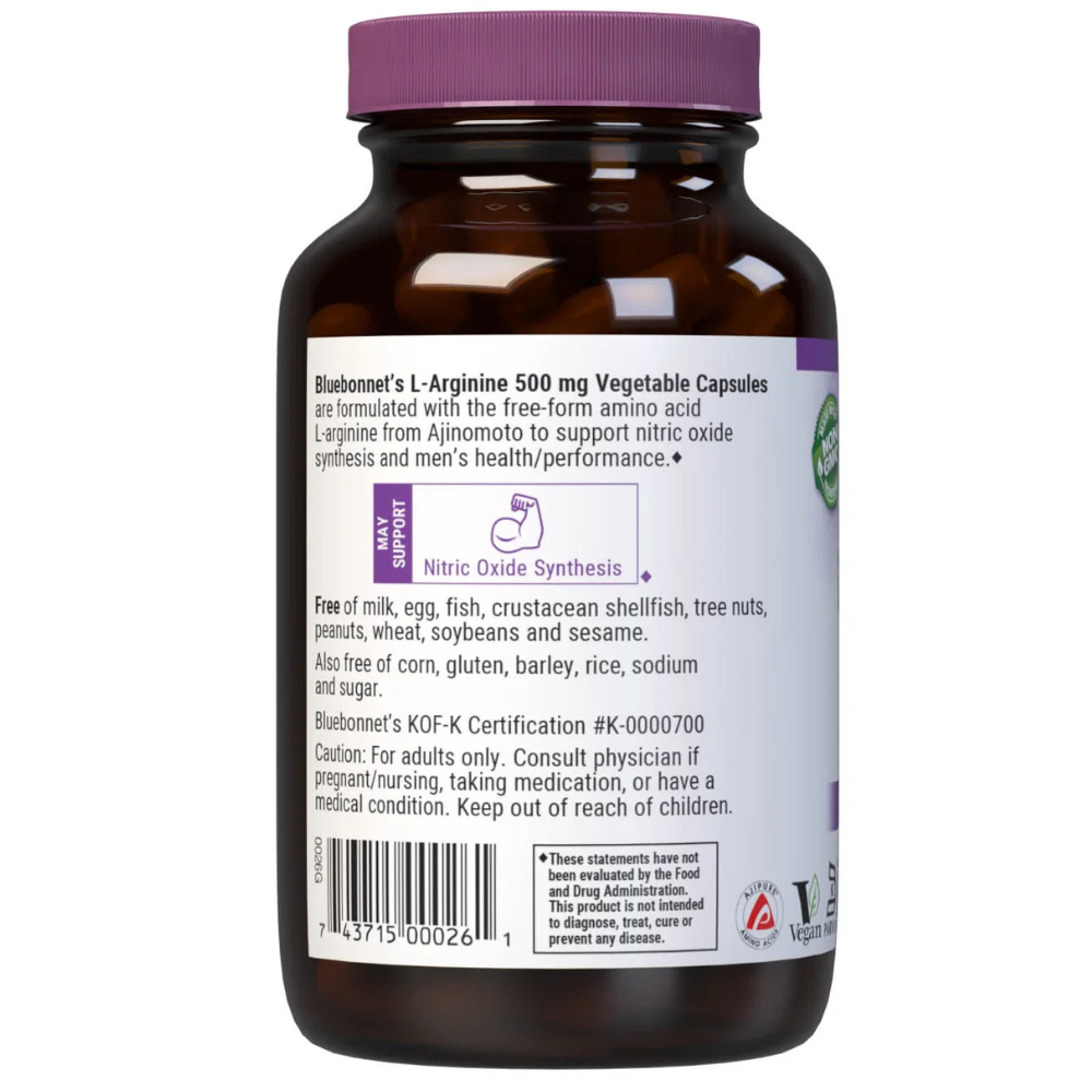 L-ARGININE 500 mg