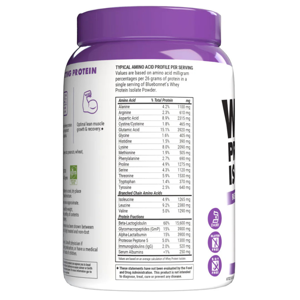 AISLADO DE PROTEÍNA DE SUERO EN POLVO - Sabor Original