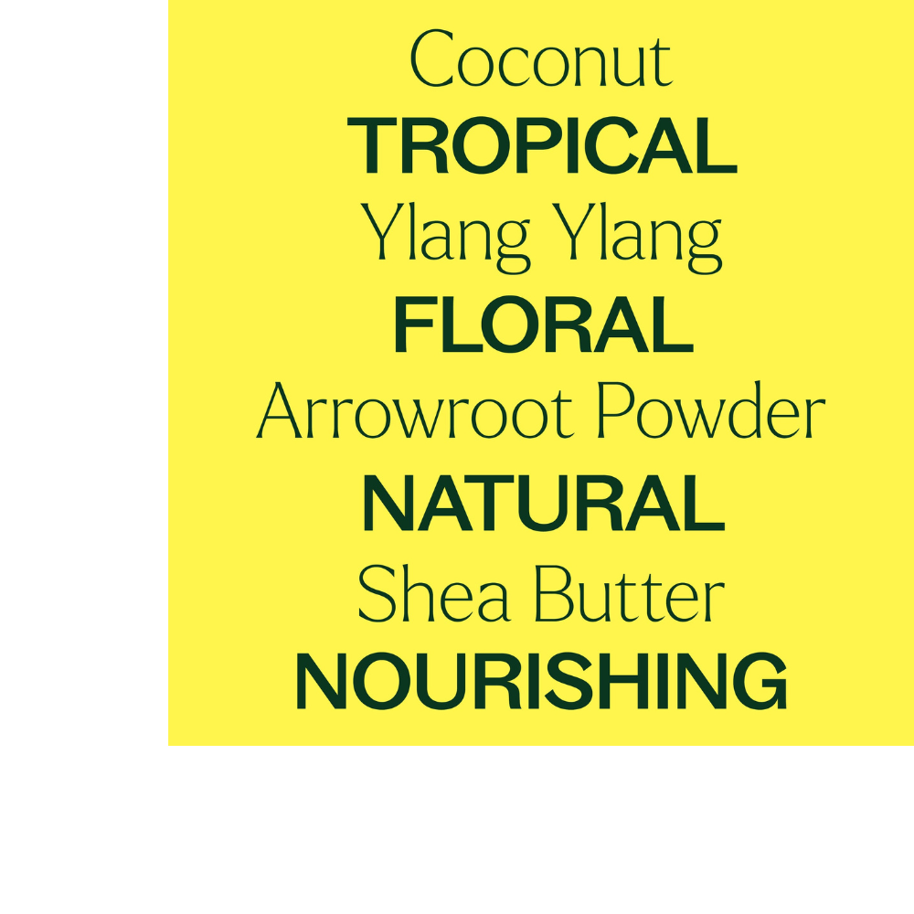 Desodorante Natural de Coco e Ylang Ylang