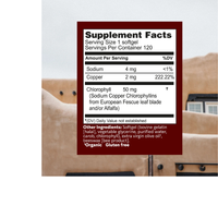 Thumbnail for ChlorOxygen Chlorophyll Concentrate Softgels