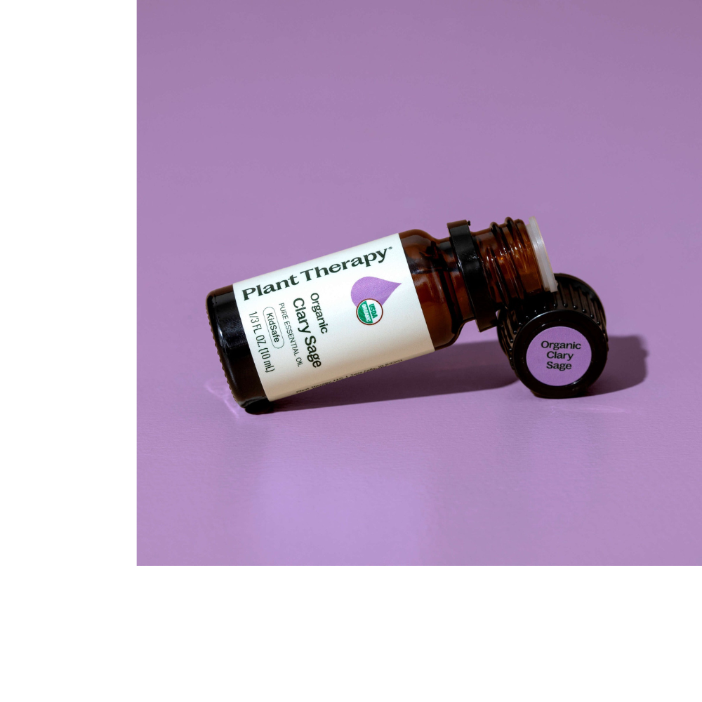 Aceite esencial de salvia sclarea orgánico