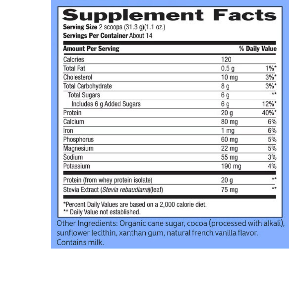 100% Whey Isolate Protein