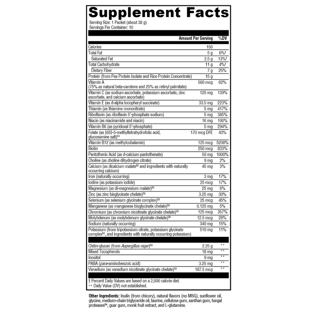 FIT Food Lean Completo, sin azúcar ni estevia