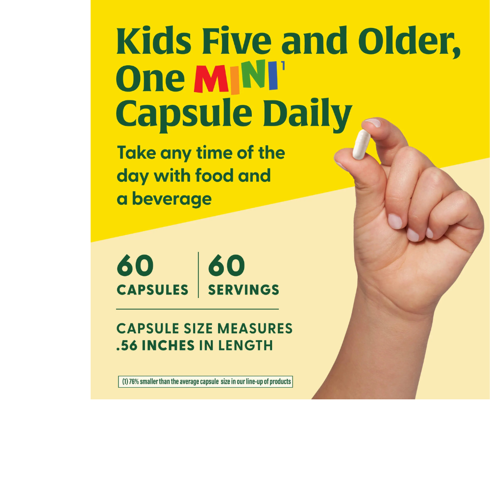 MegaFlora Kids Probiótico - 14 Cepas - 5 mil millones de cultivos vivos