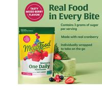Thumbnail for Women's One Daily Multivitamin Soft Chews - Mixed Berry Flavor