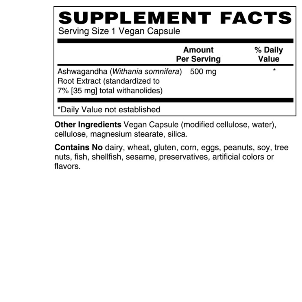 Ashwagandha Extract 500 MG