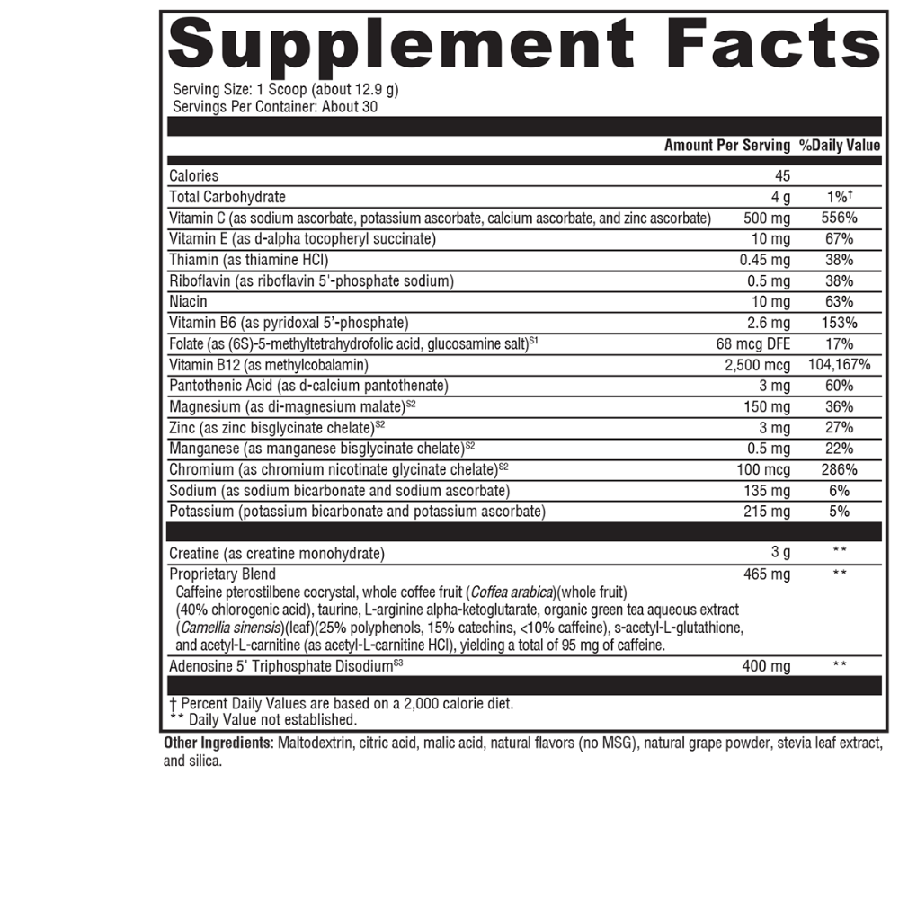 ATP Ignite Workout Mixed Berry 30 Servings