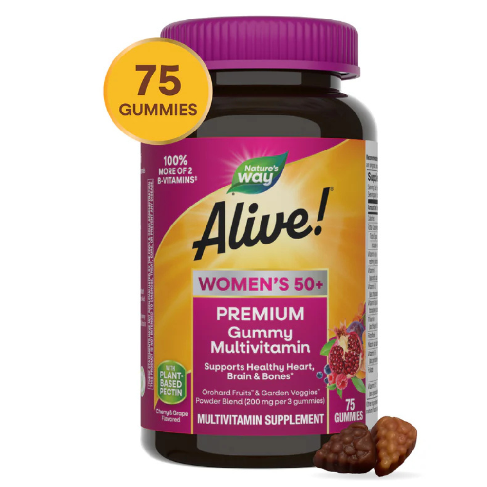 Alive! Premium Women’s 50+ Gummy Multivitamin