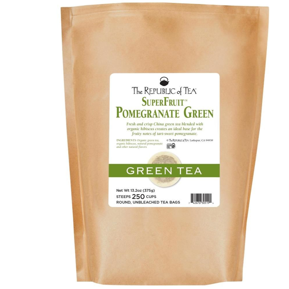 Pomegranate Green SuperFruit Tea Bags