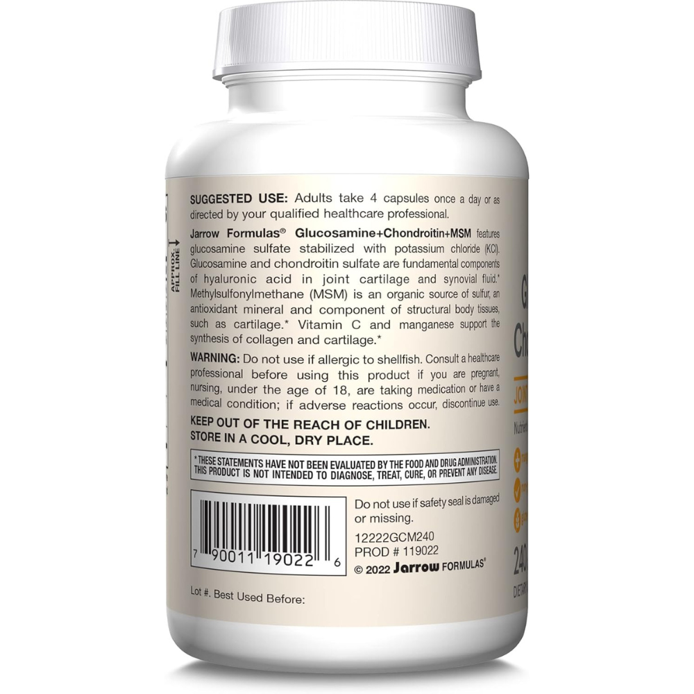 Glucosamina + Condroitina + MSM