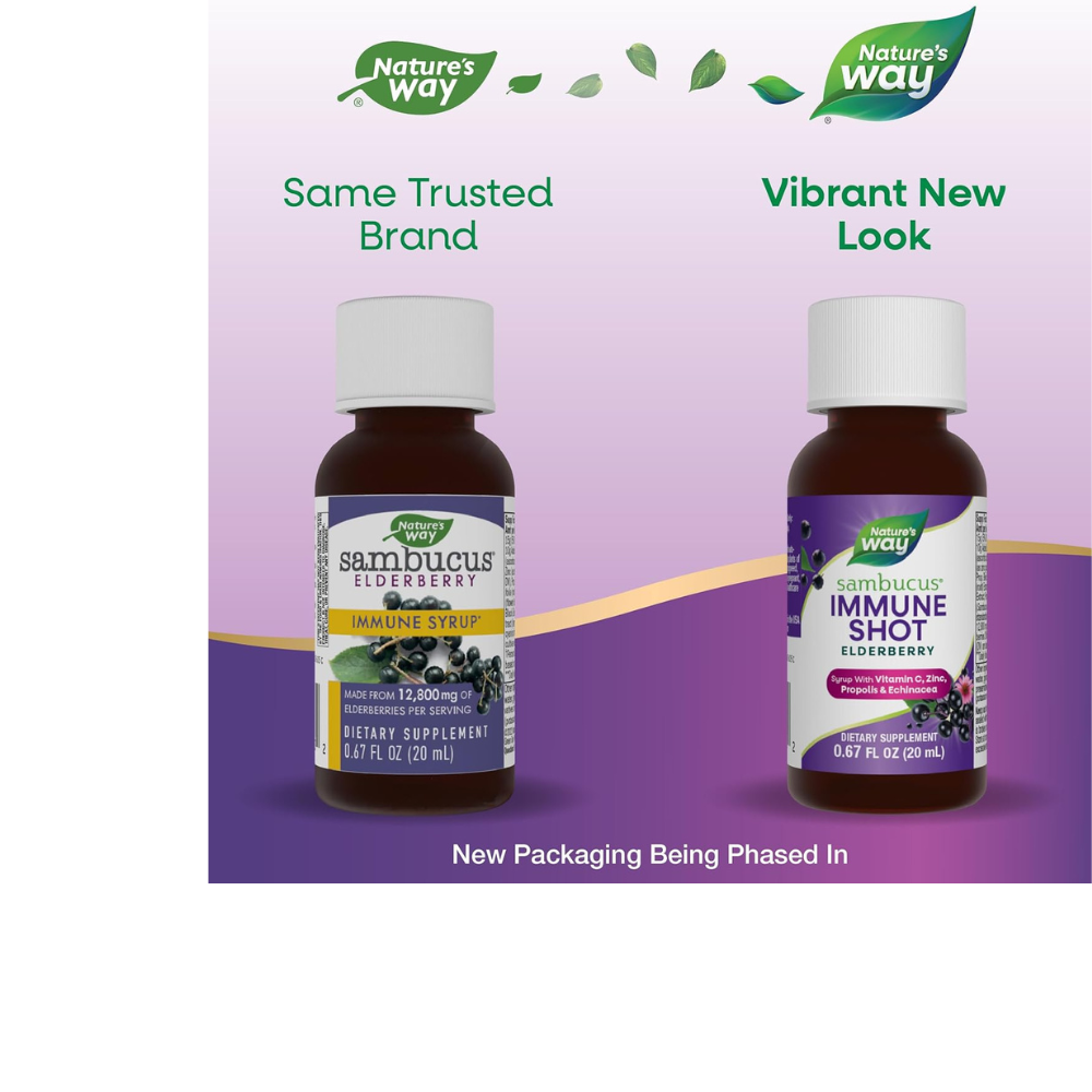 Sambucus Standardized Elderberry Single Shot Immune Syrup