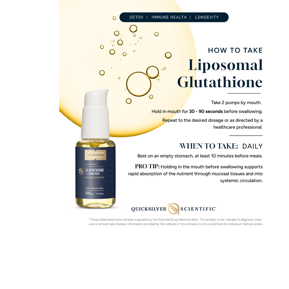 Glutathione - Master Detoxifier
