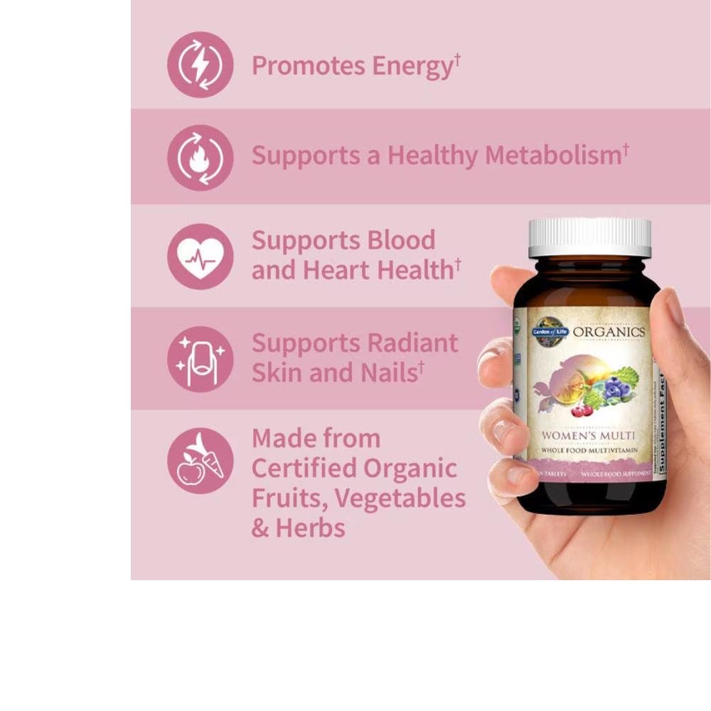 Organics Women's Multi Tablets
