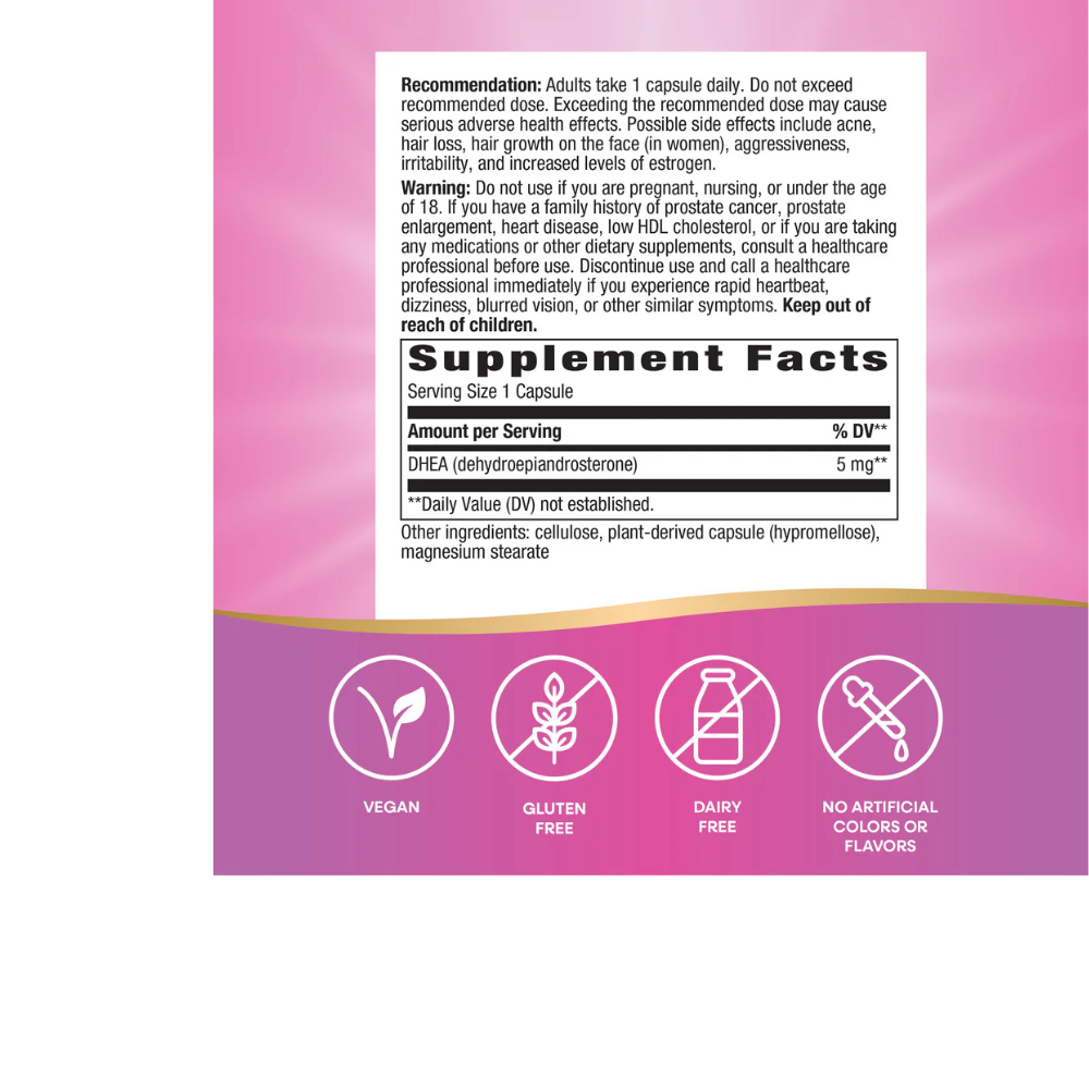 Youthful You DHEA 5mg
