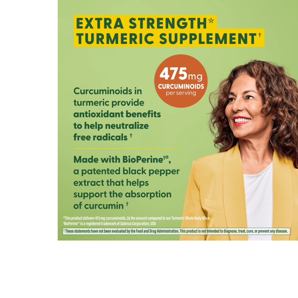 Turmeric Curcumin Whole Body