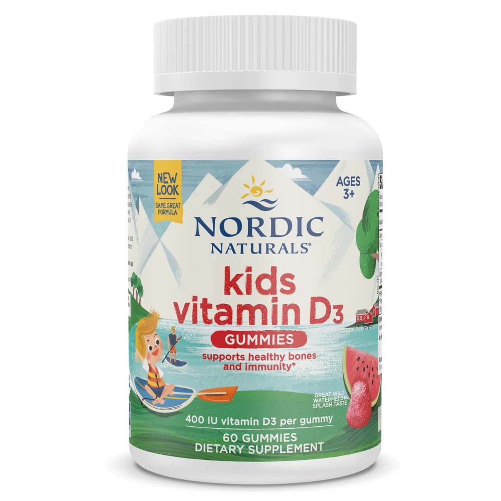 Kids Vitamin D3 Gummies, Watermelon