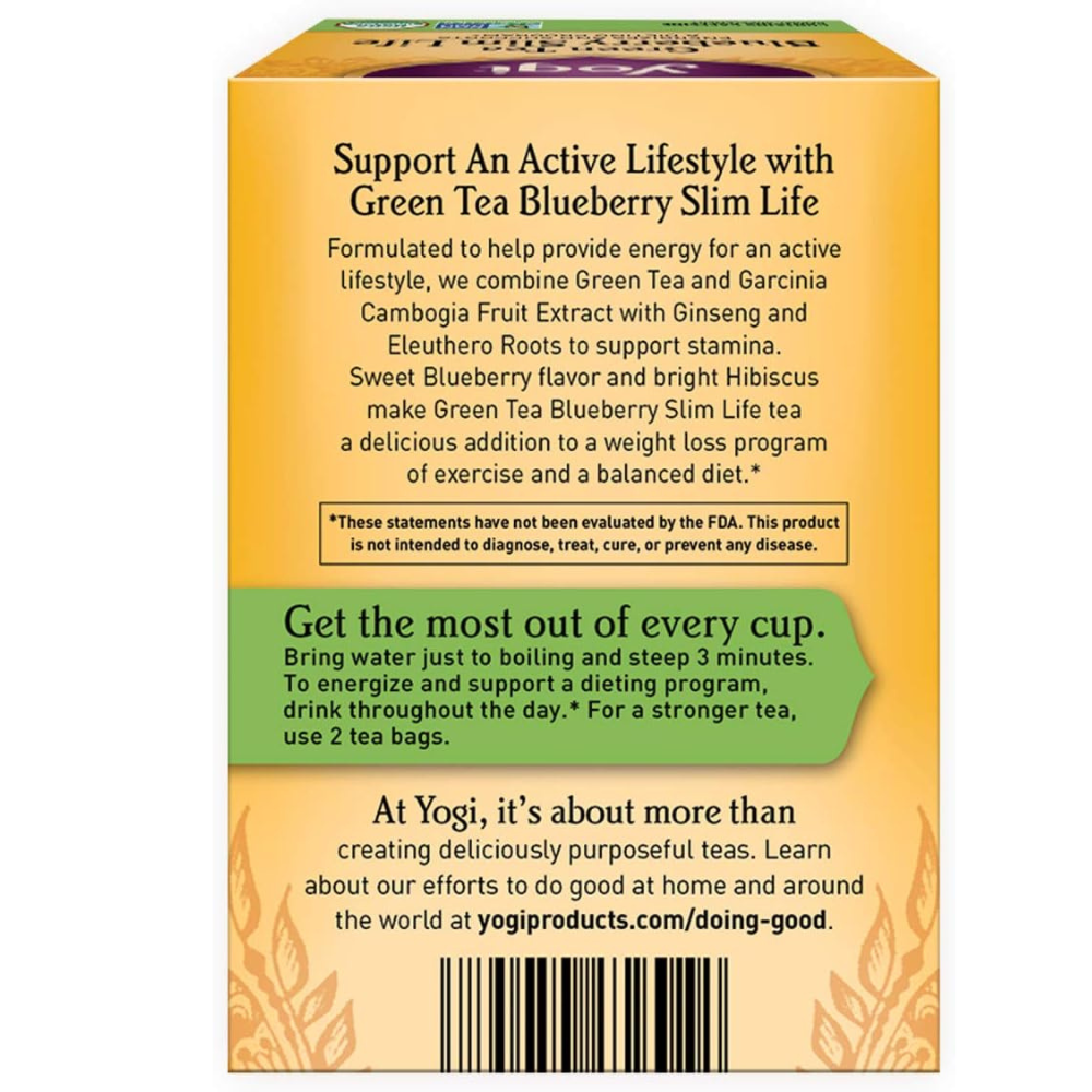 Green Tea Blueberry Slim Life
