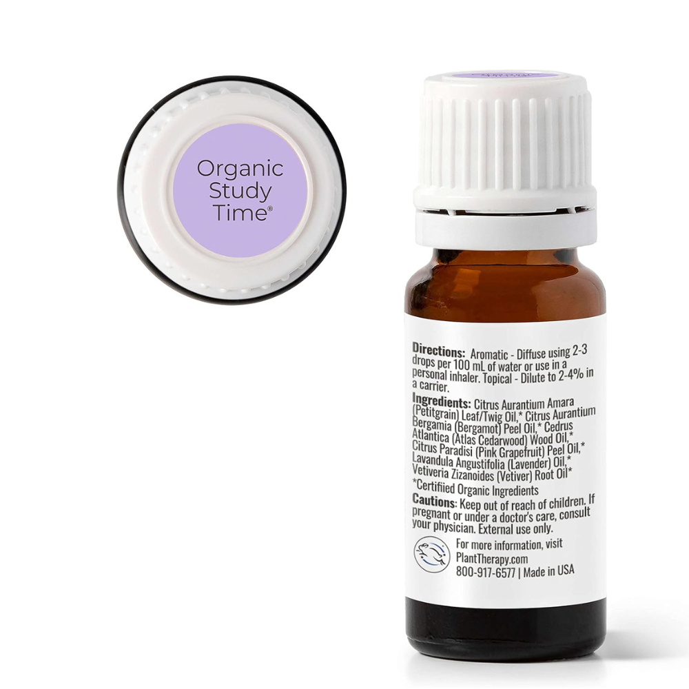 KidSafe Organic Study Time Essential Oil Blend