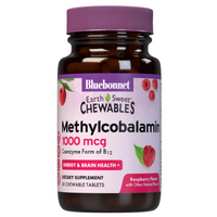 Thumbnail for EARTHSWEET MASTICABLES METILCOBALAMINA CELULAR ACTIVA 1000 mcg - Sabor Frambuesa