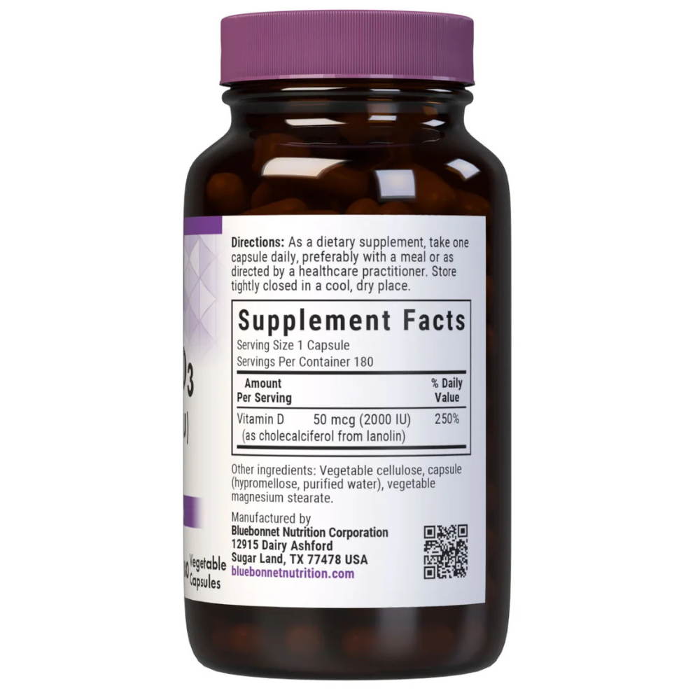 VITAMINA D3 2000 UI 50 mcg