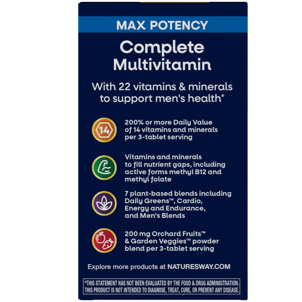 Alive! Men’s Max3 Daily Multivitamin