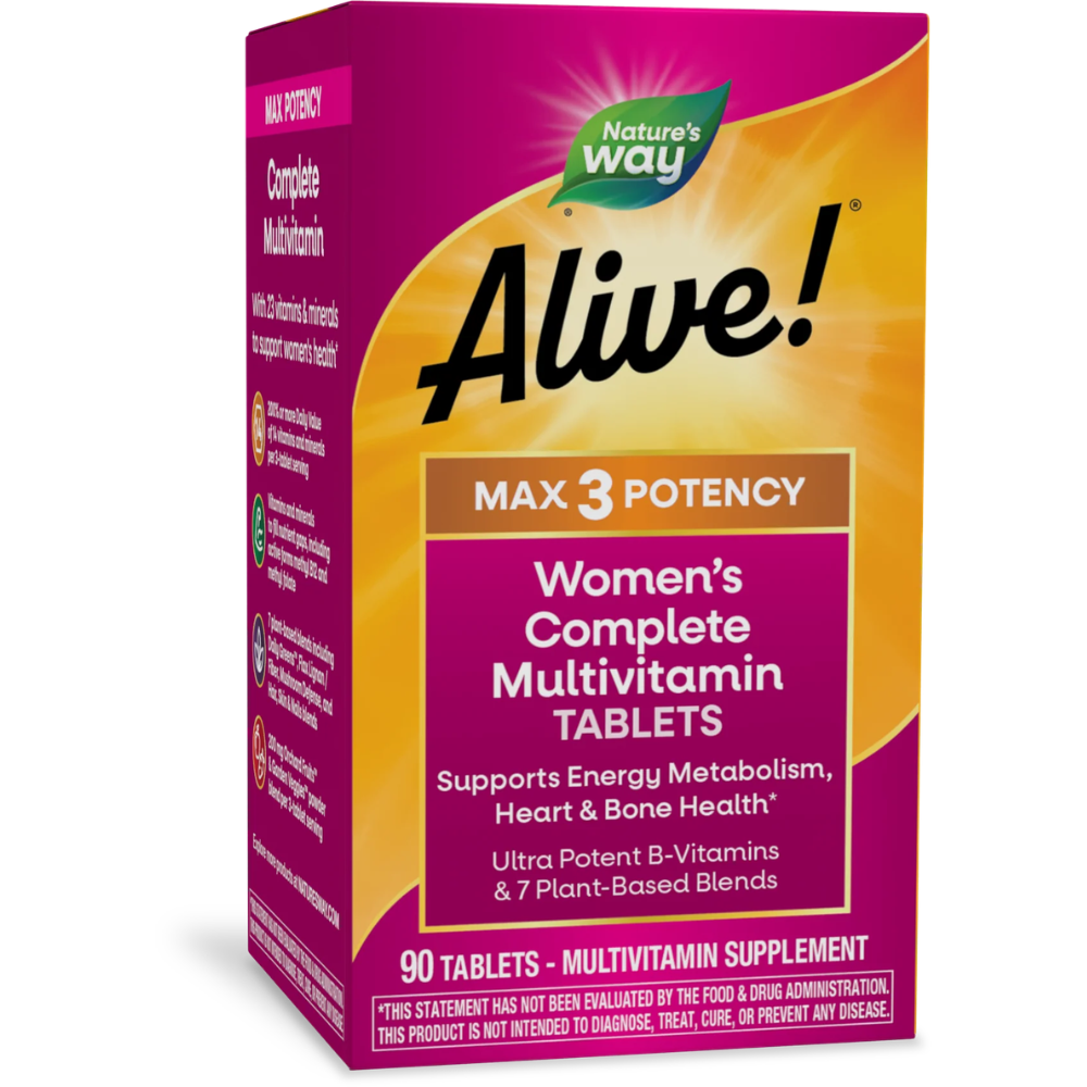Alive! Max3 Potency Women's Complete Multivitamin