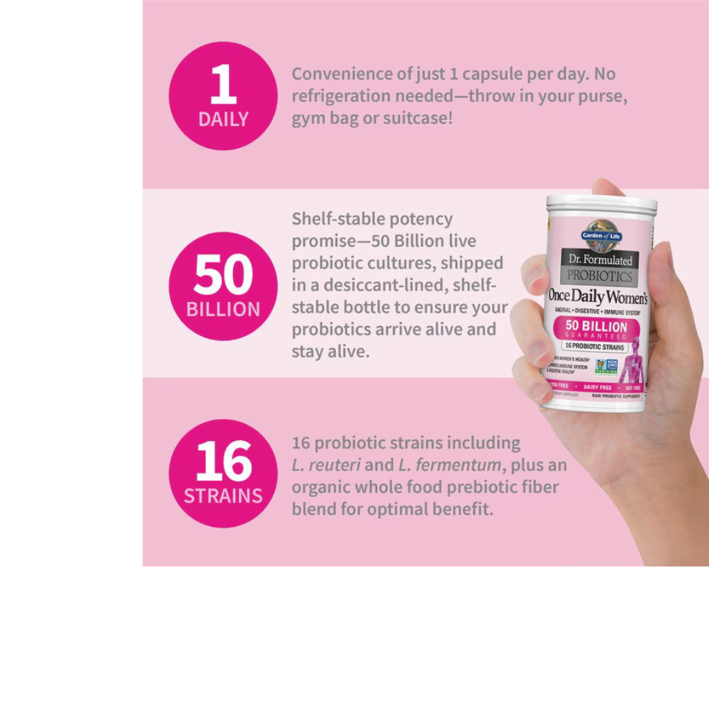 Dr. Formulated Probiotics Once Daily Women's Shelf-Stable