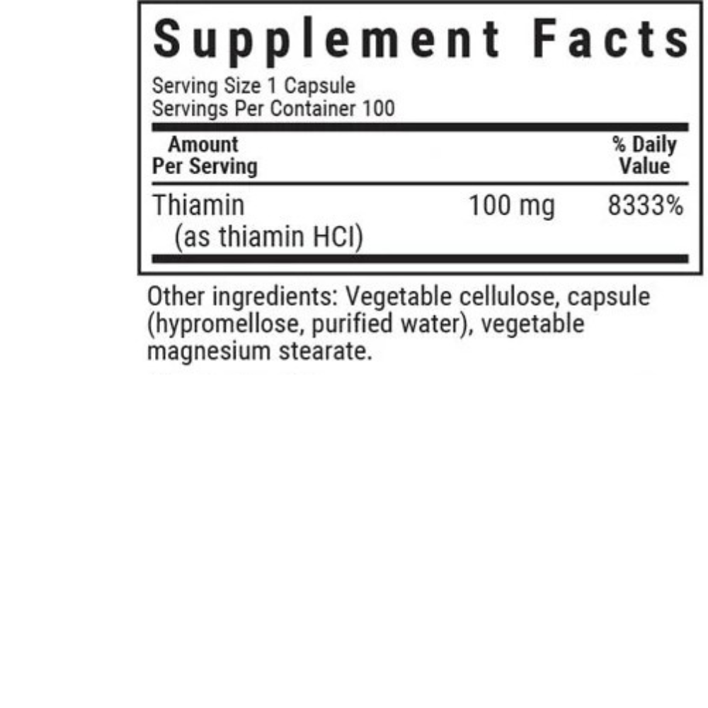 VITAMINA B1 100 mg