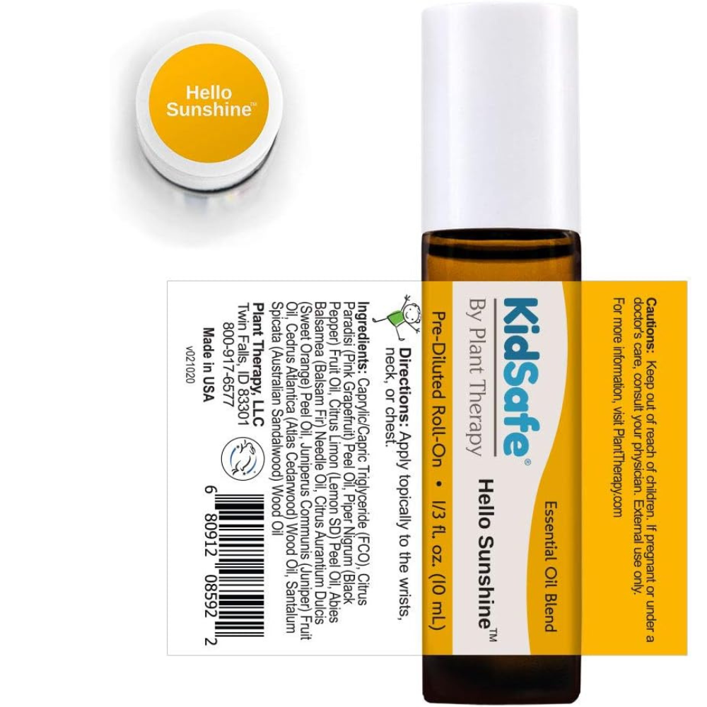 Hello Morning KidSafe Essential Oil Blend Pre-Diluted Roll-On