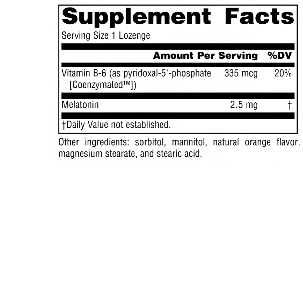 Sleep Science Melatonin 5MG ORANGE
