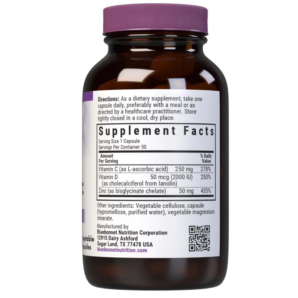 Vitamina C, D3 y Zinc