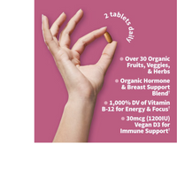Thumbnail for Organics Women's 40+ Multi Tablets