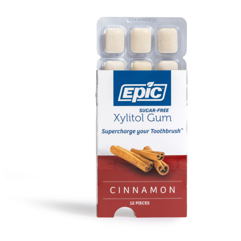 Chicle de xilitol sabor canela