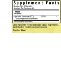 Thumbnail for VEGETARIAN SOD 250 IU CANTALOUPE FRUIT EXTRACT