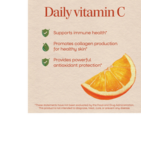 Thumbnail for Vitamin C Gummies, Orange Flavored