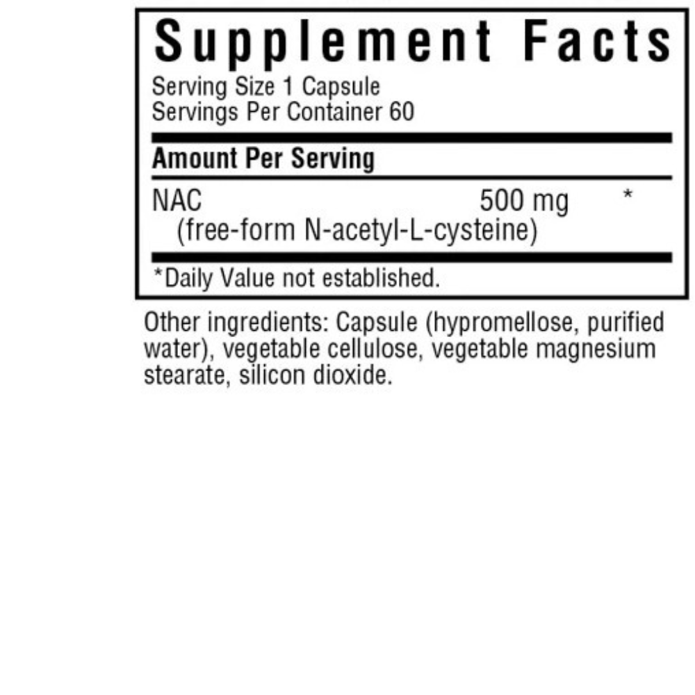 NAC 500 mg
