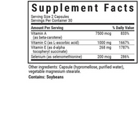 Thumbnail for BETA CAROTENE, C, E AND SELENIUM